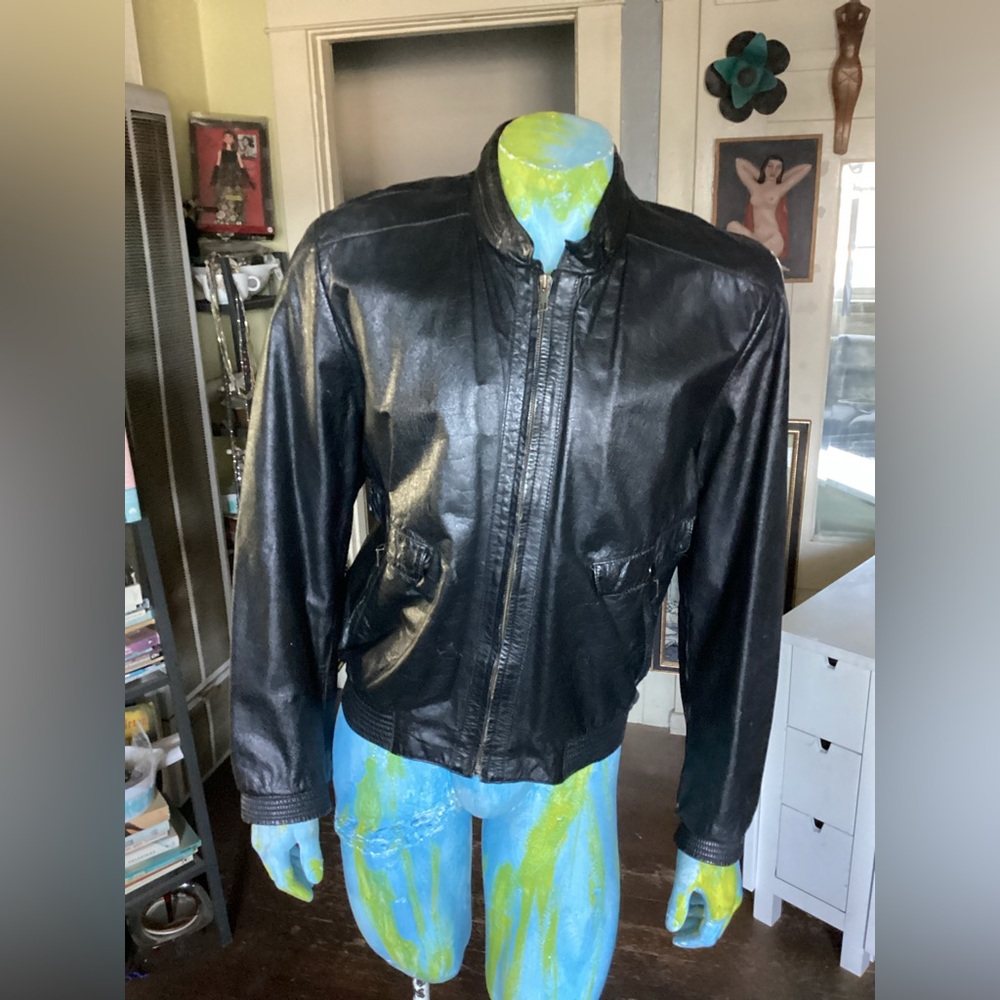 Vintage Challenger Leather Jacket
